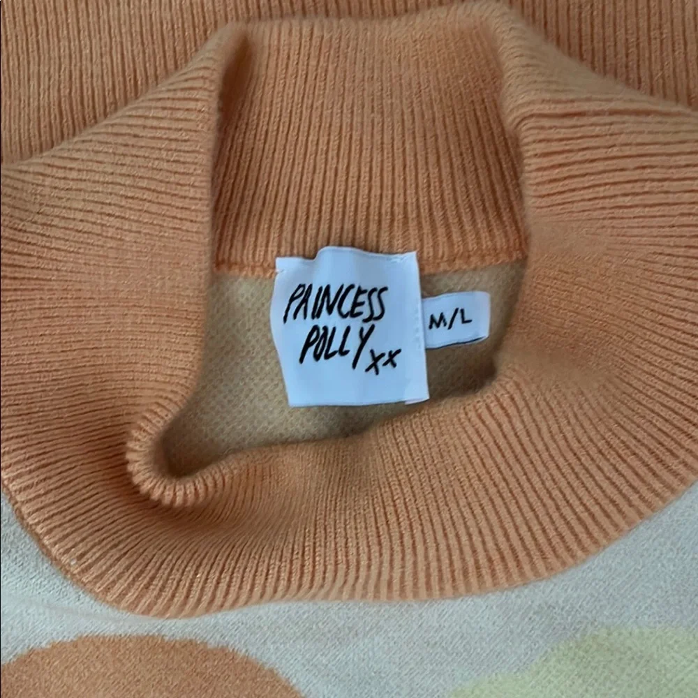 Princess Polly Sunset Sweater - Orange, Pink, Yellow - Picture 3 of 4